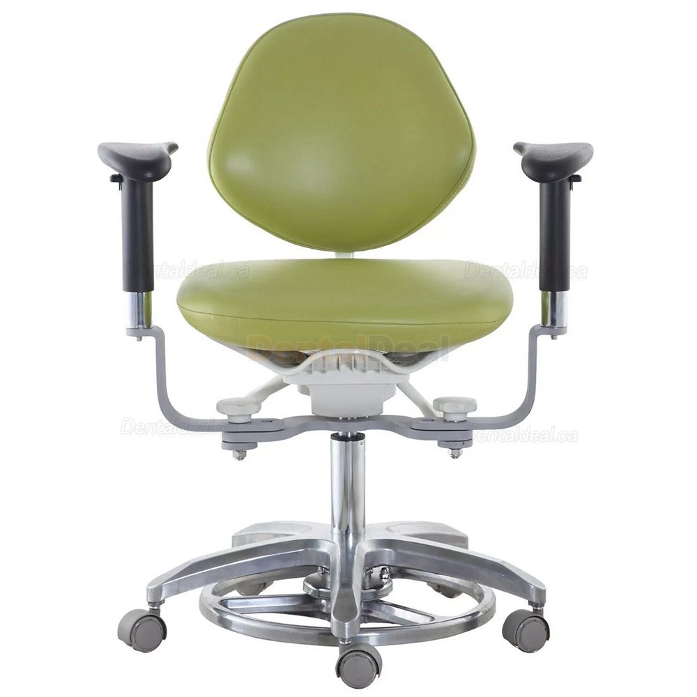 MDS-FC Dental Microscope Stool Dental Treatment Hygienist Stool with Armrest